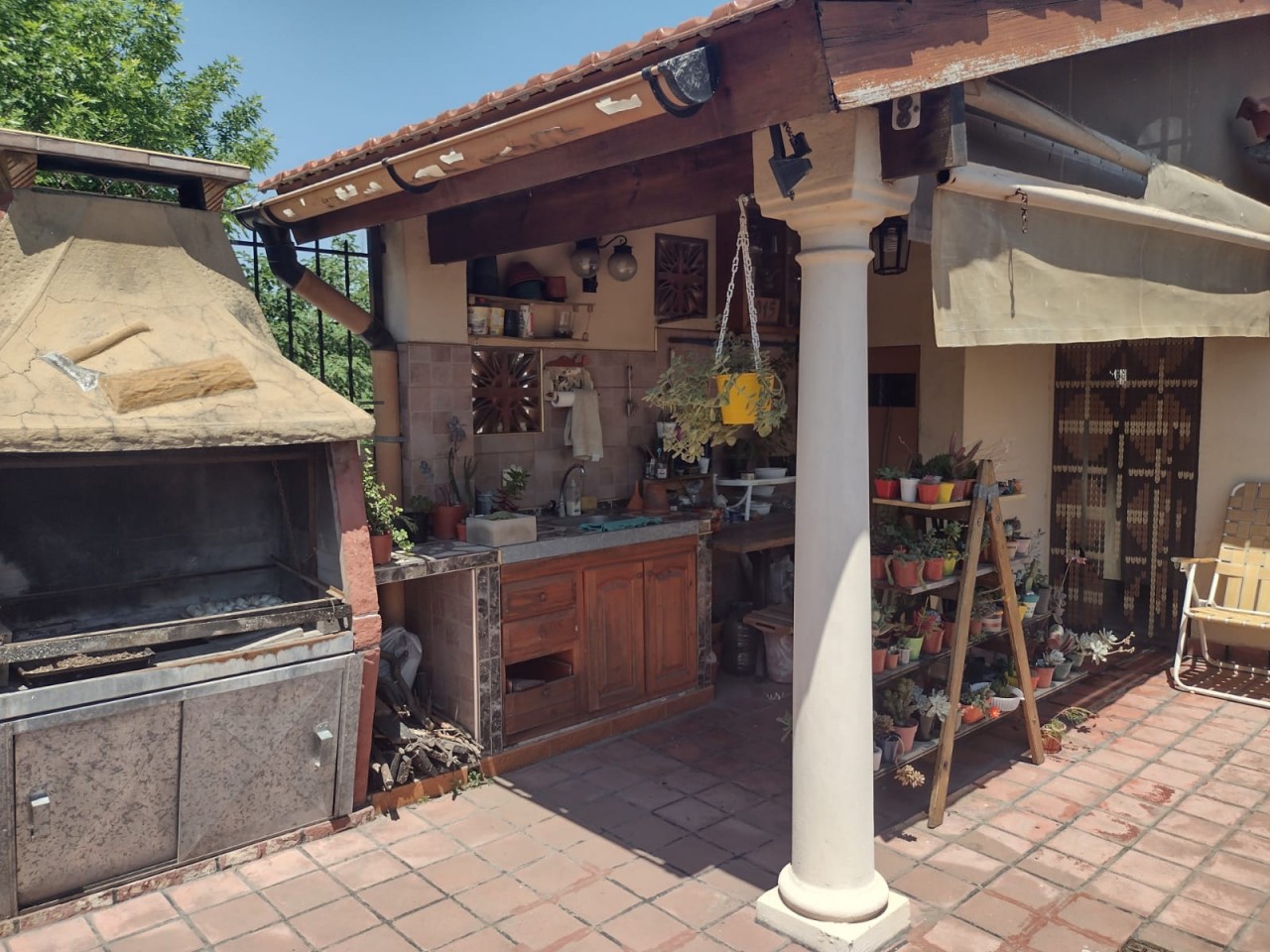 terraza nro 2 con parrilla