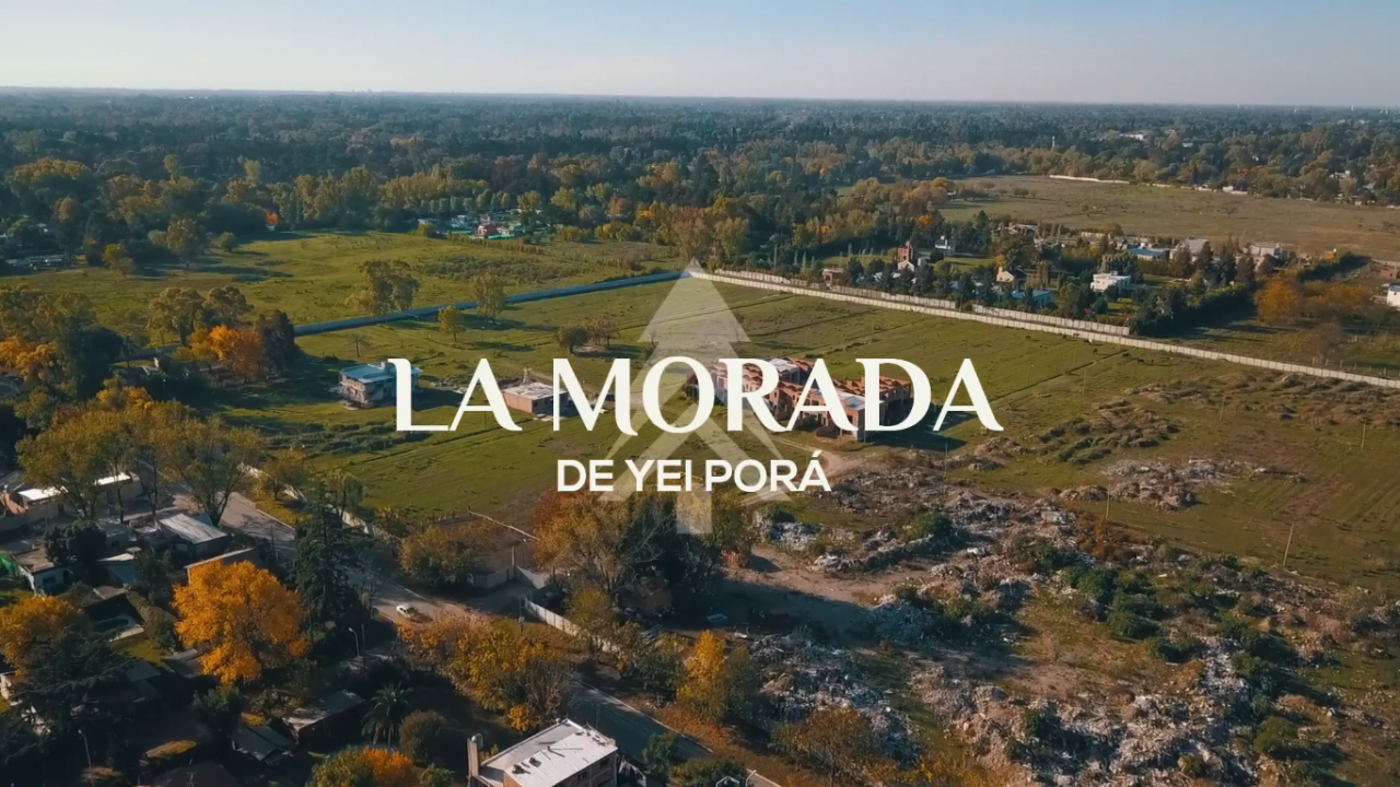 loteo en venta en la morada de yei porá lote de 198mt22 a 747.6mt2, a 8 Cuadras de Ruta 8 (Av. Pres. Arturo Umberto Illia)