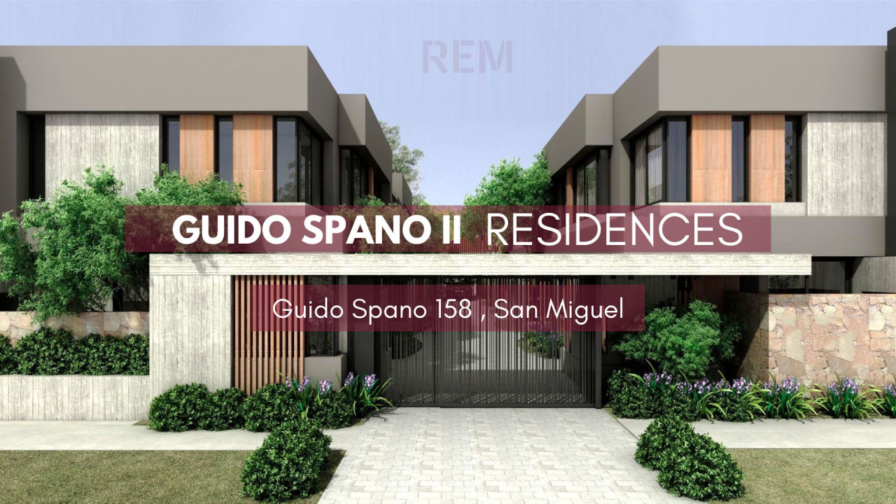 Venta de POZO duplex premium en Bella Vista -  Guido Spano II Residences – Preventa